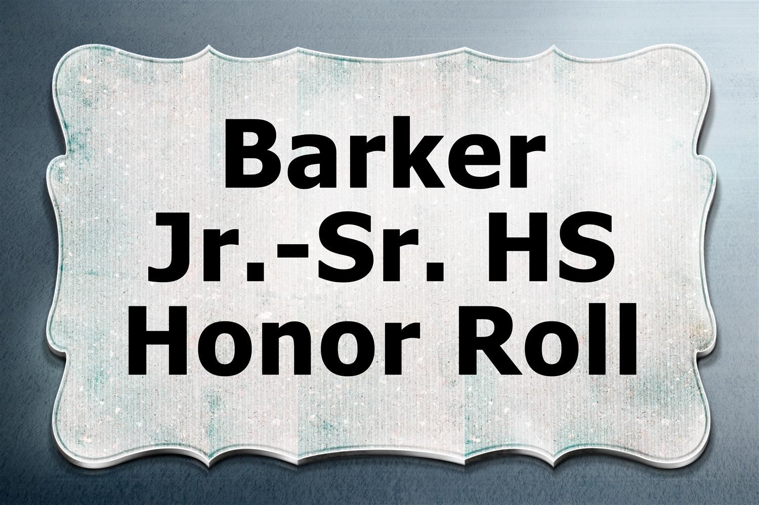 Hight School Honor Roll